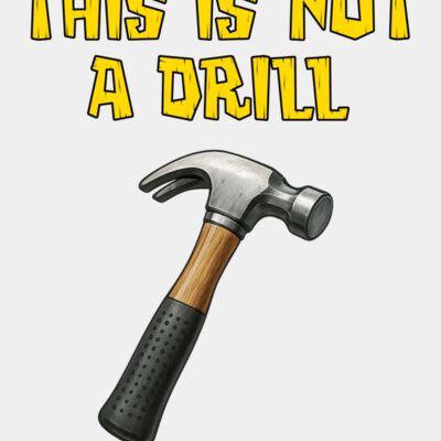 "This is not a drill" on light Thumbnail